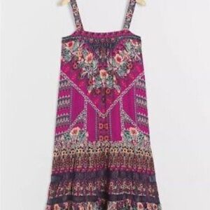 Anthropologie Lovett Tunic Maxi dress